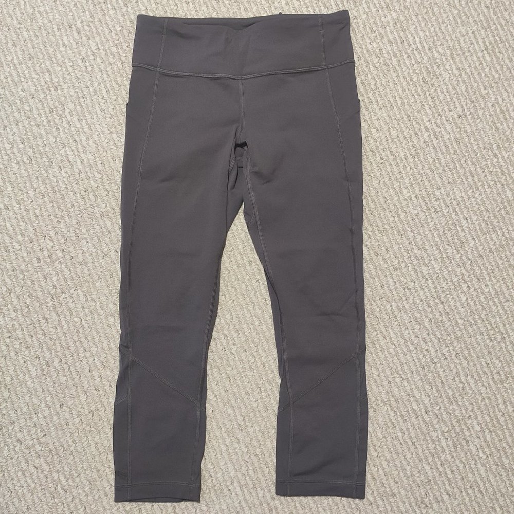 Lululemon Purple-Gray 7/8 Leggings